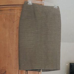 Olive skirt